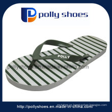 Sandalias de la correa de los hombres del verano de la alta calidad blanca Flip Flop